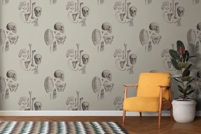 Cognitive Surplus Elegant Skeleton Wallpaper* Wallpaper | Medicine