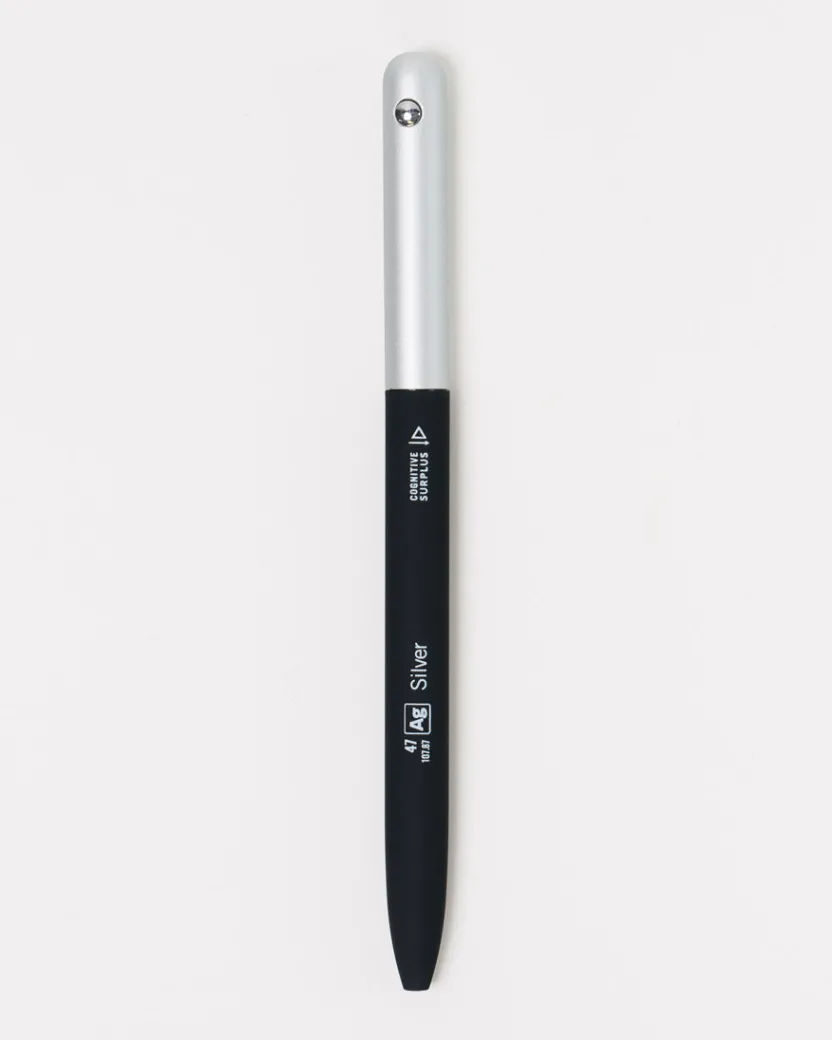Cognitive Surplus Element Gel Pens (Single)* Black Paper Notebooks | Pens