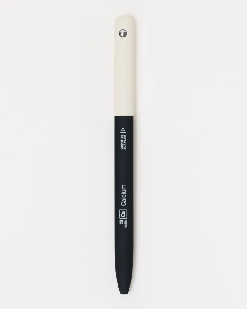 Cognitive Surplus Element Gel Pens (Single)* Black Paper Notebooks | Pens