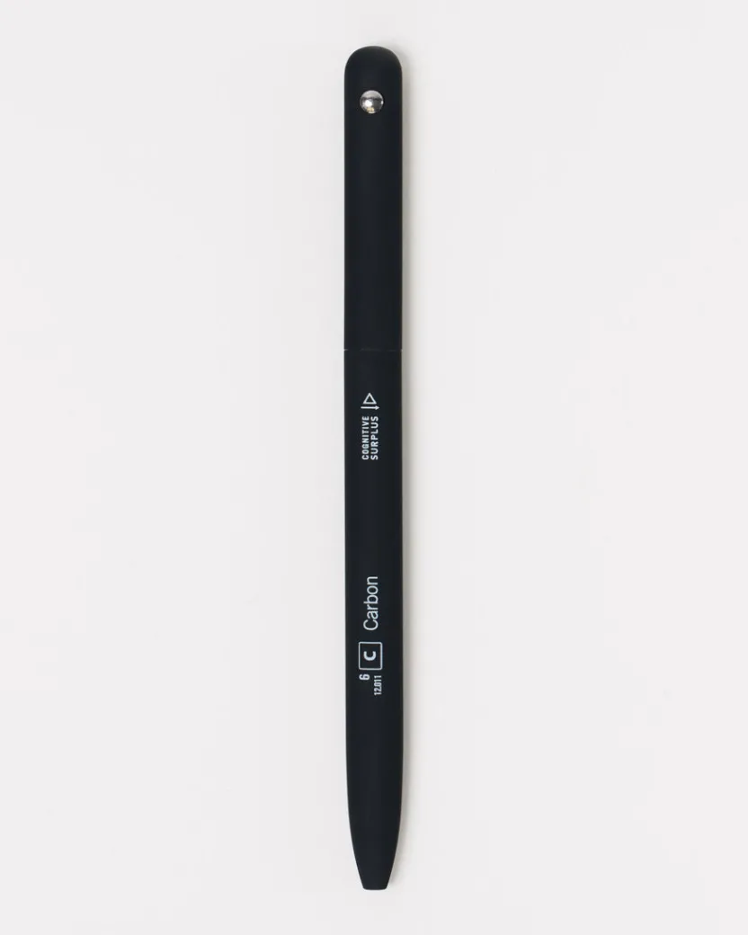 Cognitive Surplus Element Gel Pens (Single)* Black Paper Notebooks | Pens