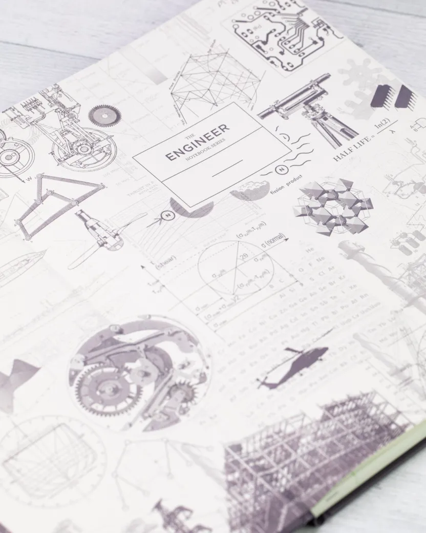 Cognitive Surplus Engineering Paper Notebook | Grid | Bound Pad –* The Engineer | Physics