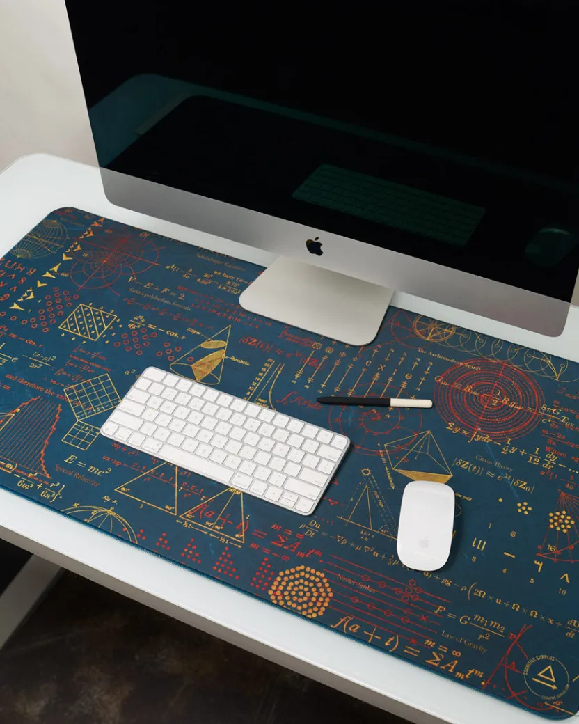 Cognitive Surplus Equations That Changed the World Mouse Pad* Mouse Pads | Math