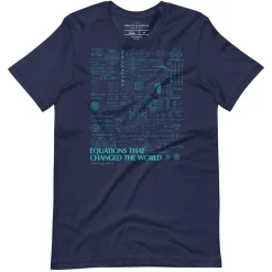 Cognitive Surplus Equations That Changed the World Graphic Tee* Unisex Graphic Tees | Math