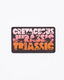 Cognitive Surplus Eras of Dinosaurs Sticker* Stickers | Paleontology