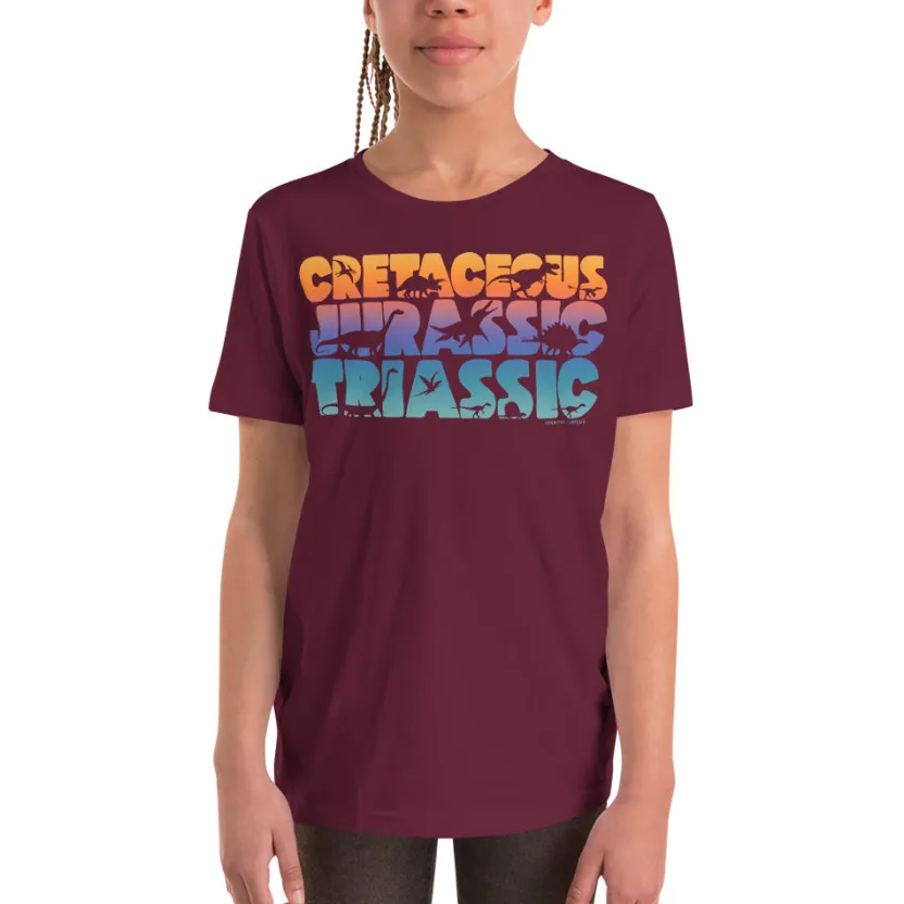 Cognitive Surplus Eras of Dinosaurs Youth Graphic Tee* Youth Graphic Tees | Paleontology
