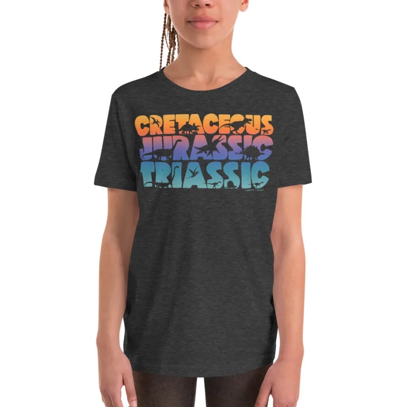Cognitive Surplus Eras of Dinosaurs Youth Graphic Tee* Youth Graphic Tees | Paleontology
