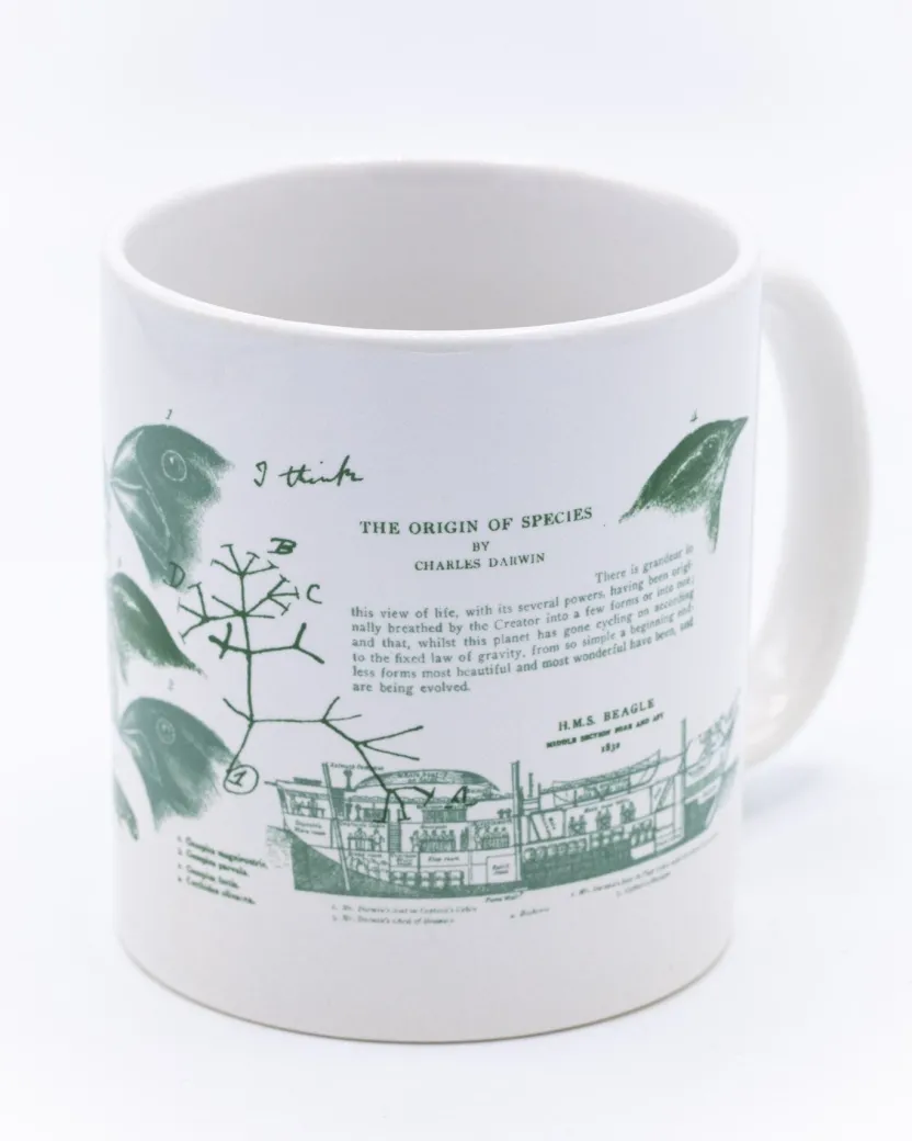 Cognitive Surplus Evolution Science Mug 20 oz | Biology Gifts* Mugs | Ornithology