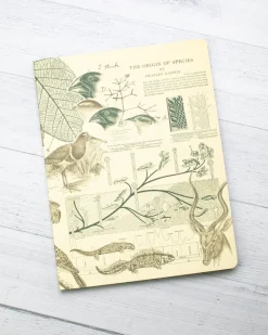 Cognitive Surplus Evolution Softcover Notebook | Charles Darwin* The Experiment | Ornithology
