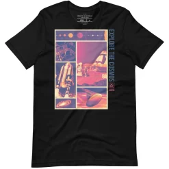 Cognitive Surplus Explore the Cosmos Graphic Tee - Magenta* Unisex Graphic Tees | Engineering