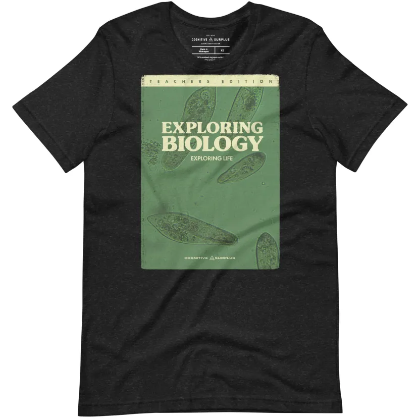 Cognitive Surplus Exploring Biology Graphic Tee* Unisex Graphic Tees | Biology
