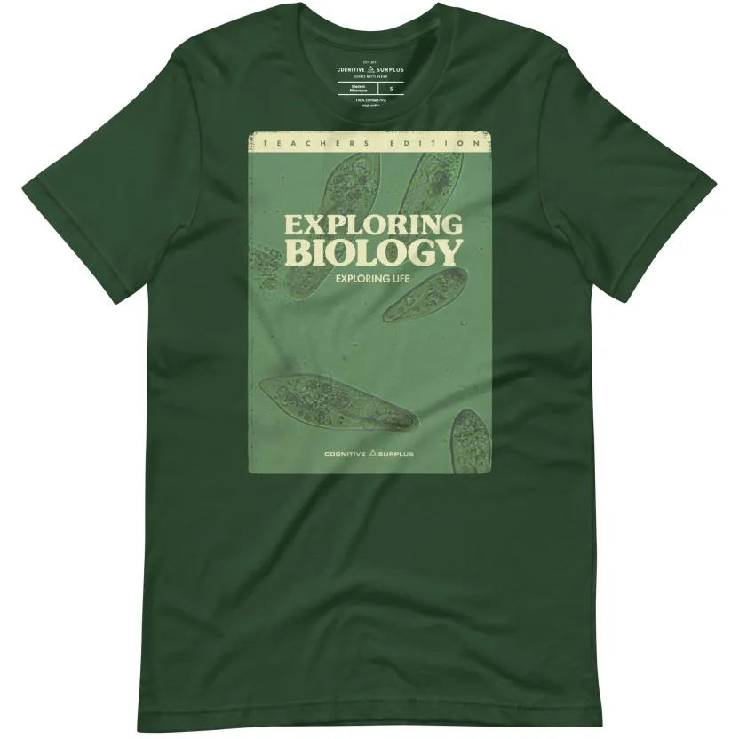 Cognitive Surplus Exploring Biology Graphic Tee* Unisex Graphic Tees | Biology