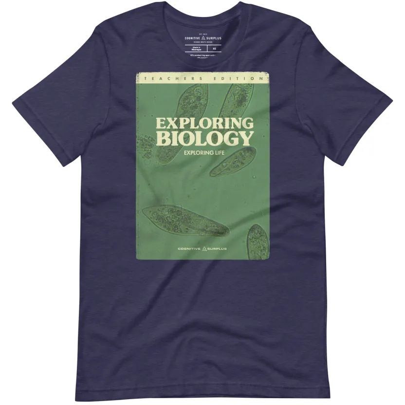 Cognitive Surplus Exploring Biology Graphic Tee* Unisex Graphic Tees | Biology
