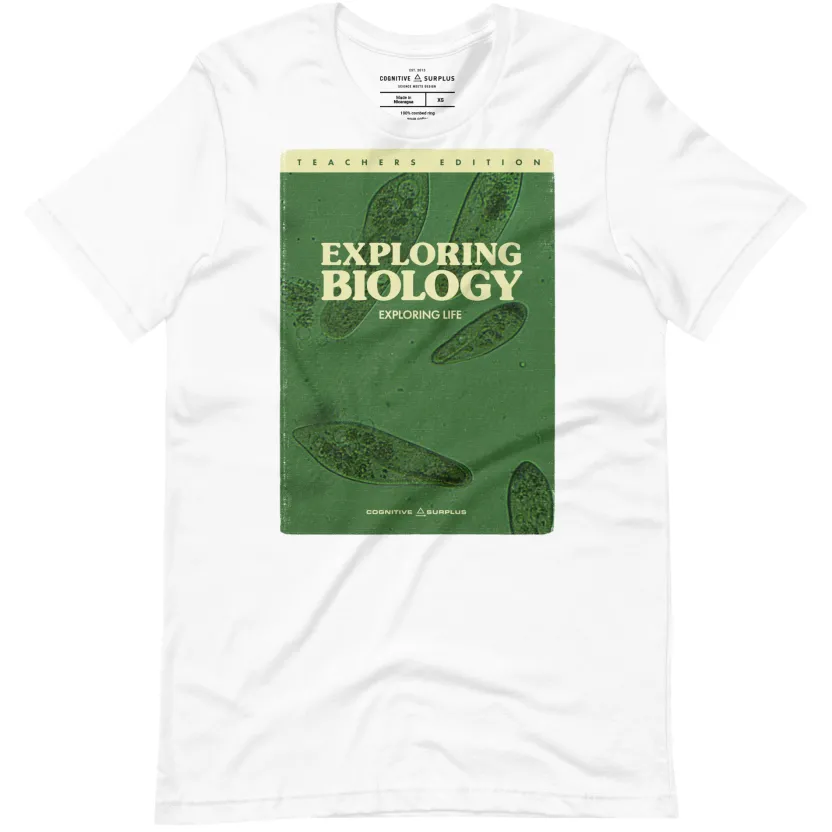 Cognitive Surplus Exploring Biology Graphic Tee* Unisex Graphic Tees | Biology