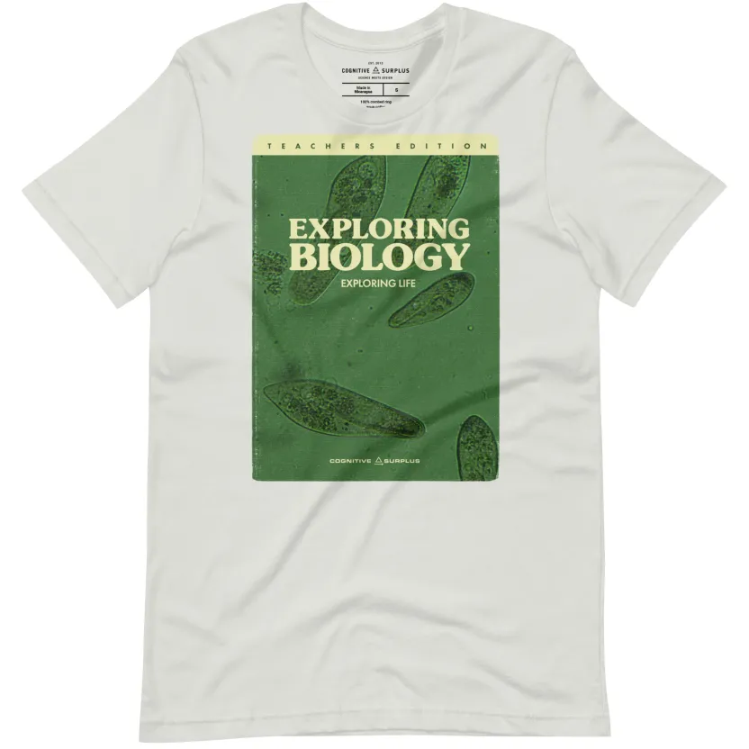 Cognitive Surplus Exploring Biology Graphic Tee* Unisex Graphic Tees | Biology