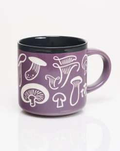 Cognitive Surplus Fabulous Fungi Mug - Hand Carved | * Mugs | Botany