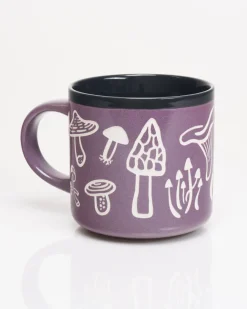 Cognitive Surplus Fabulous Fungi Mug - Hand Carved | * Mugs | Botany