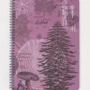 Cognitive Surplus Forest at Dusk Spiral Notebook | * The Helix | Botany