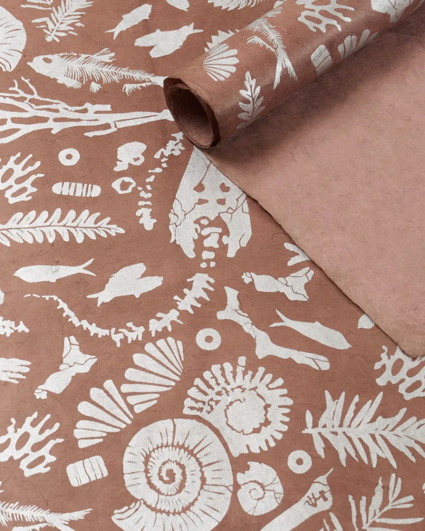 Cognitive Surplus Fossils Wrapping Paper* Wrapping Paper | Paleontology