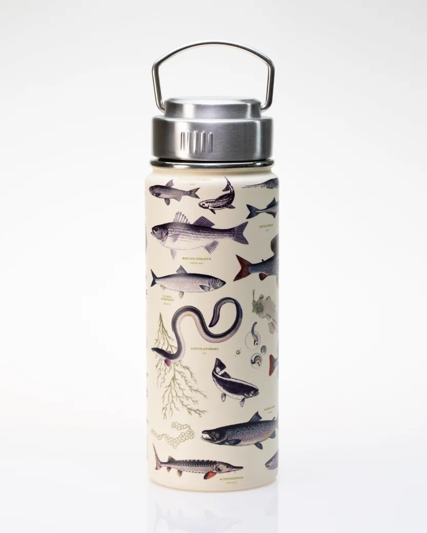 Cognitive Surplus Fresh water Fish Travel Mug | * Travel Mugs | Water Bottles