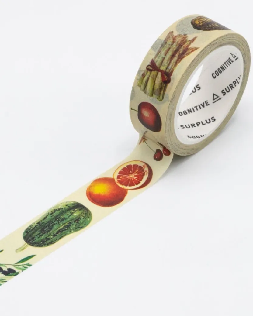 Cognitive Surplus Fruit & Vegetable Harvest Washi Tape* Washi Tape | Kitchen Science
