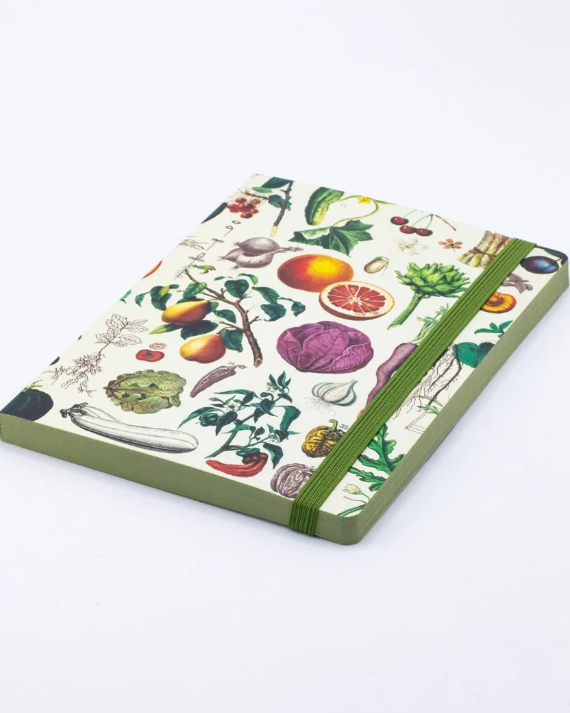 Cognitive Surplus Fruit & Vegetables A5 Notebook - Garden Journal | * The Analysis | Kitchen Science