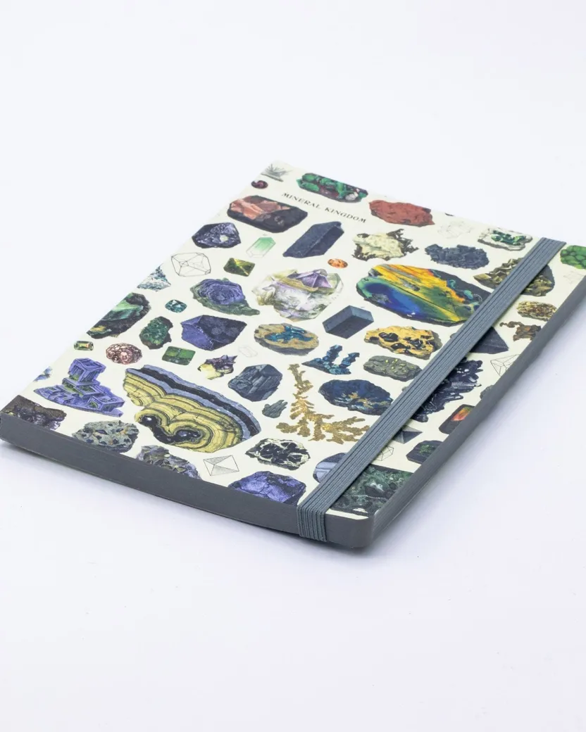 Cognitive Surplus Gems & Minerals Notebook - Rockhound A5 Softcover | * The Analysis | Geology + Earth Science