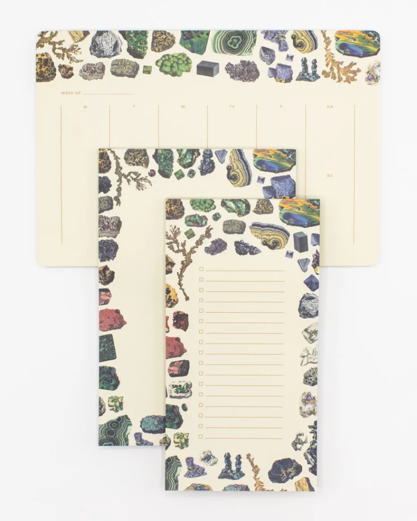 Cognitive Surplus Gems & Minerals Notepads - Vintage Science Pad | * Notepads | Geology + Earth Science
