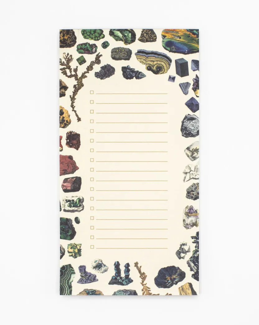 Cognitive Surplus Gems & Minerals Notepads - Vintage Science Pad | * Notepads | Geology + Earth Science