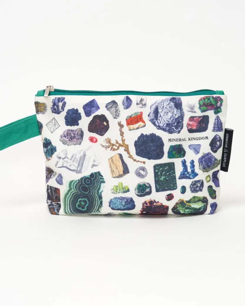Cognitive Surplus Gems & Minerals Pencil Bag* Pencil Bags | Geology + Earth Science