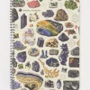 Cognitive Surplus Gems & Minerals Spiral Notebook | * The Helix | Geology + Earth Science