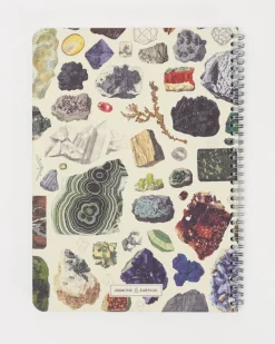 Cognitive Surplus Gems & Minerals Spiral Notebook | * The Helix | Geology + Earth Science