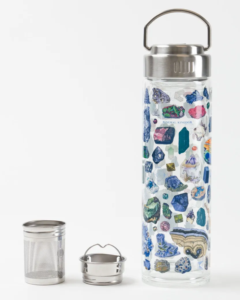 Cognitive Surplus Gems & Minerals Tea Infuser - Geology Gift | * Tea Infusers | Geology + Earth Science