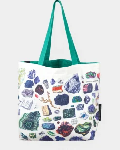 Cognitive Surplus Gems & Minerals Tote Bag | Reversible Geology Tote* Tote Bags | Geology + Earth Science