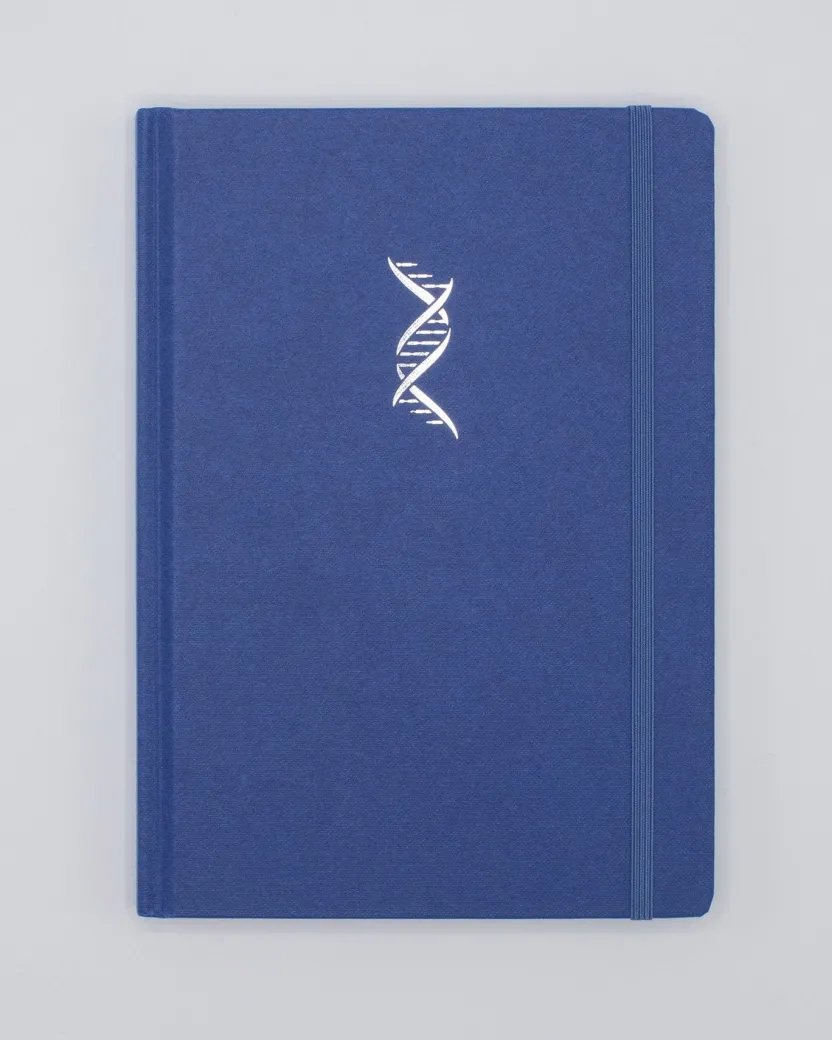 Cognitive Surplus Genetics & DNA A5 Hardcover Notebook - Dotted Lines* The Abstract | Microbiology