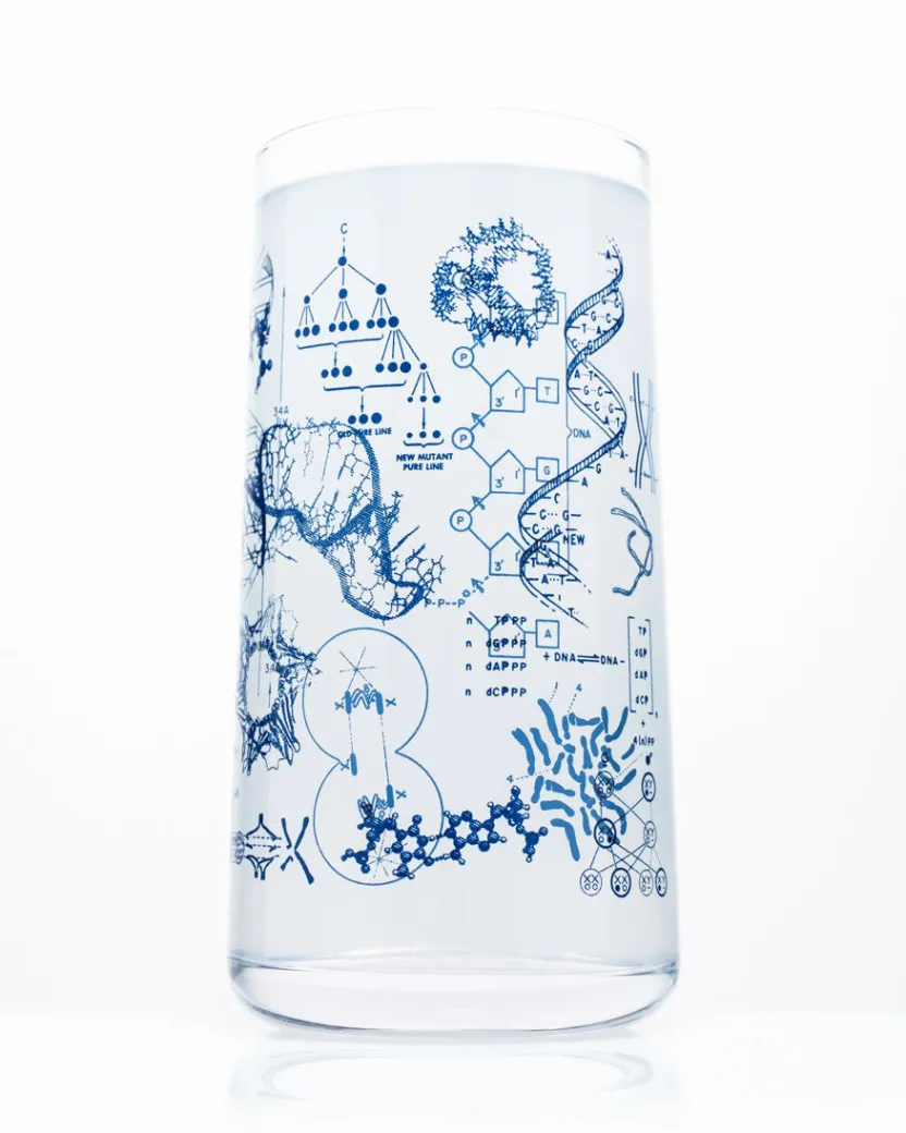 Cognitive Surplus Genetics & DNA Drinking Glass – Tumbler Glass | * Drinking Glasses | Microbiology