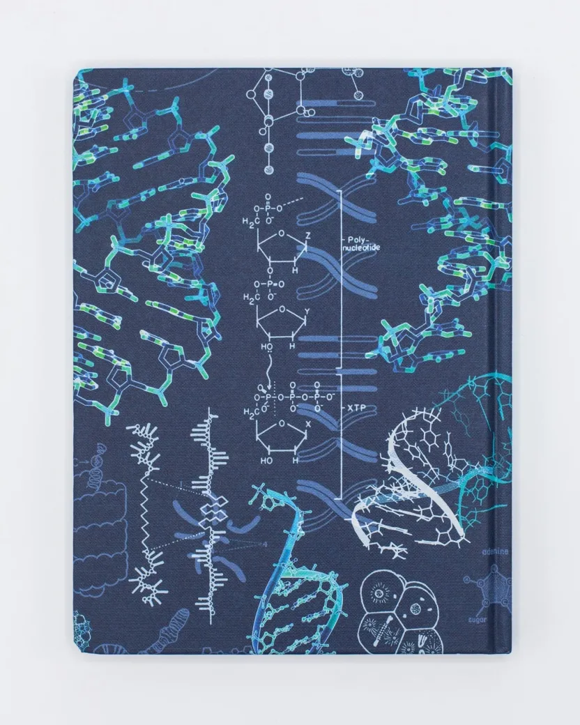 Cognitive Surplus Genetics & DNA Hardcover Notebook - Lined/Grid* The Hypothesis | Microbiology