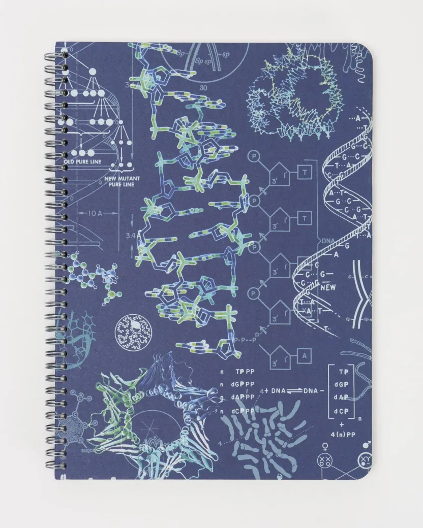 Cognitive Surplus Genetics & DNA Spiral Notebook | * The Helix | Microbiology