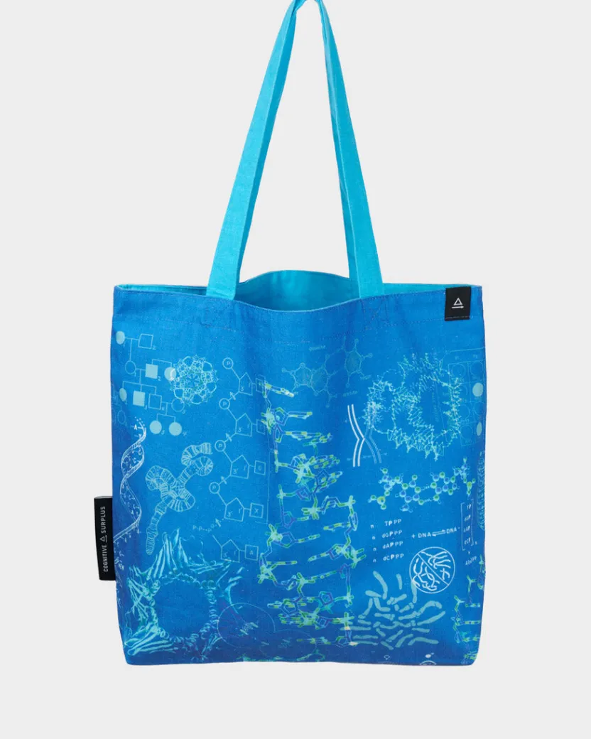 Cognitive Surplus Genetics DNA Tote Bag | Reversible Tote* Tote Bags | Microbiology