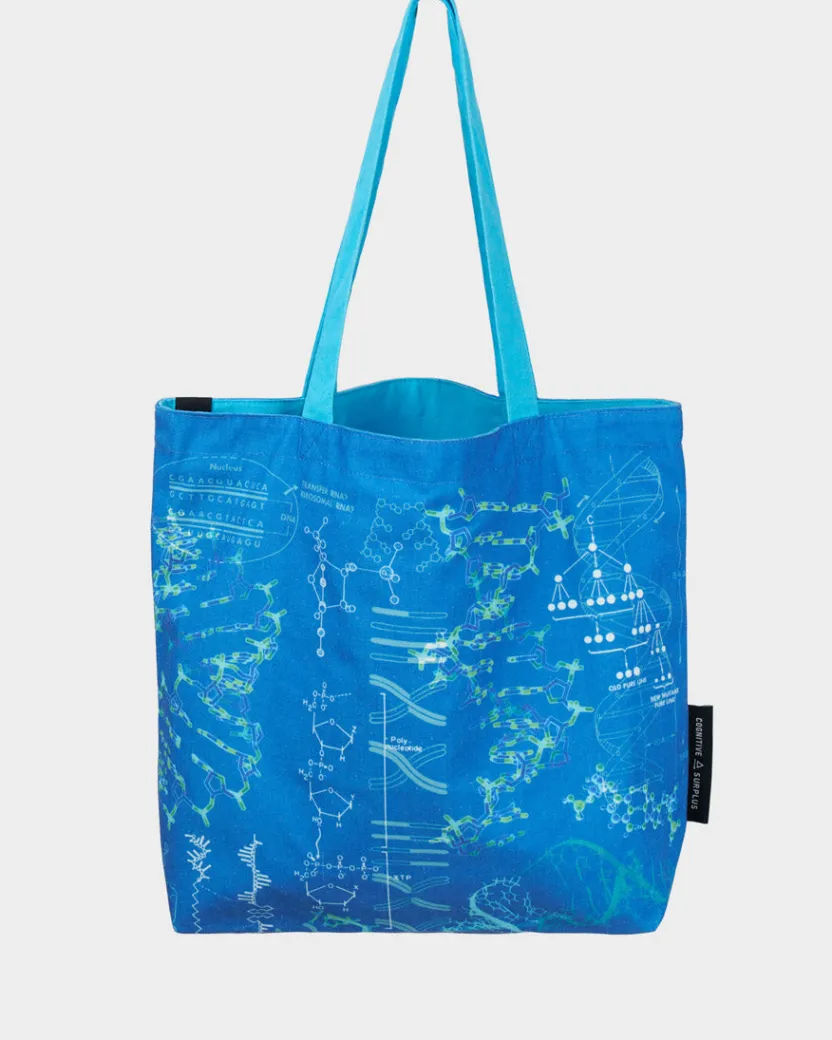 Cognitive Surplus Genetics DNA Tote Bag | Reversible Tote* Tote Bags | Microbiology