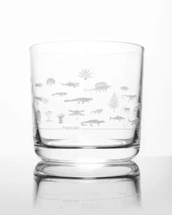 Cognitive Surplus Geologic Time Scale Whiskey Glass - Scotch Glass | * Rocks Glasses | Paleontology