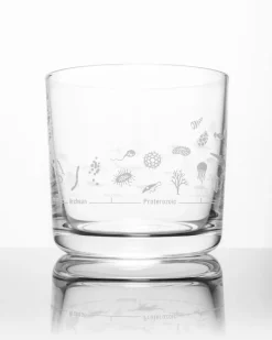 Cognitive Surplus Geologic Time Scale Whiskey Glass - Scotch Glass | * Rocks Glasses | Paleontology