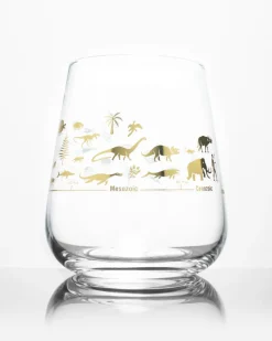 Cognitive Surplus Geologic Time Scale Wine Glass | * Wine Glasses | Paleontology