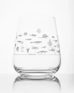Cognitive Surplus Geologic Time Scale Wine Glass | * Wine Glasses | Paleontology