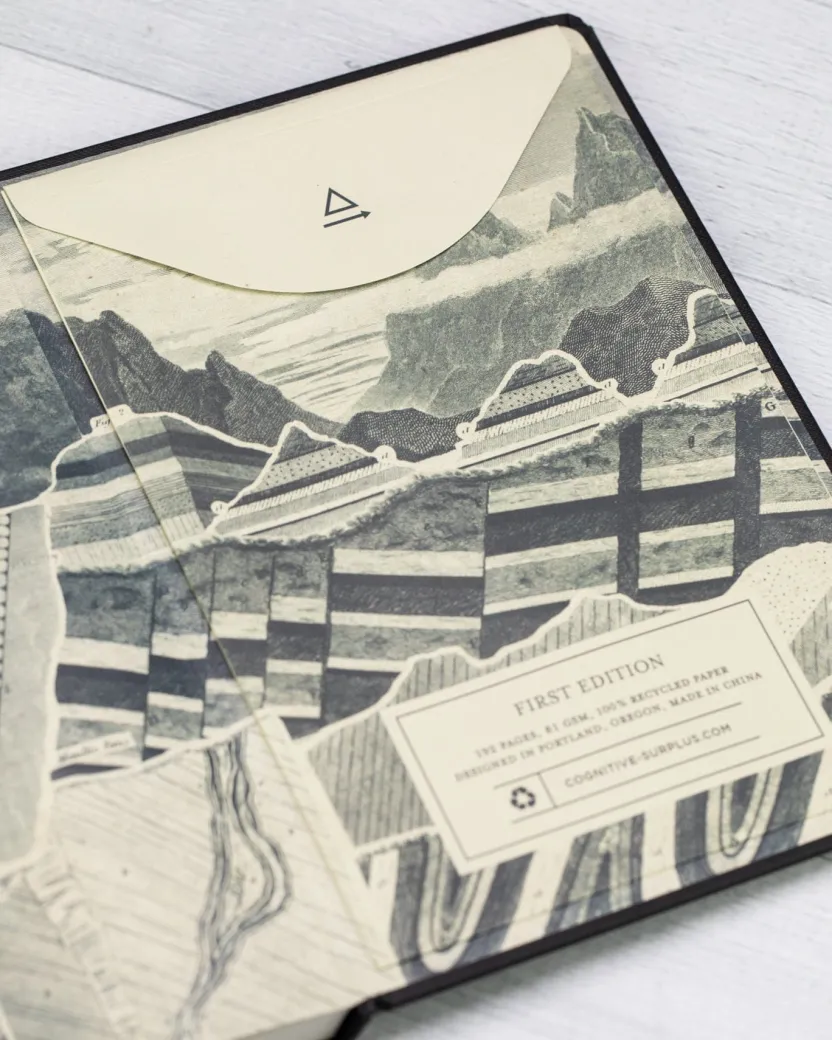 Cognitive Surplus Geology A5 Hardcover Notebook - Dotted Lines | * The Abstract | Geology + Earth Science