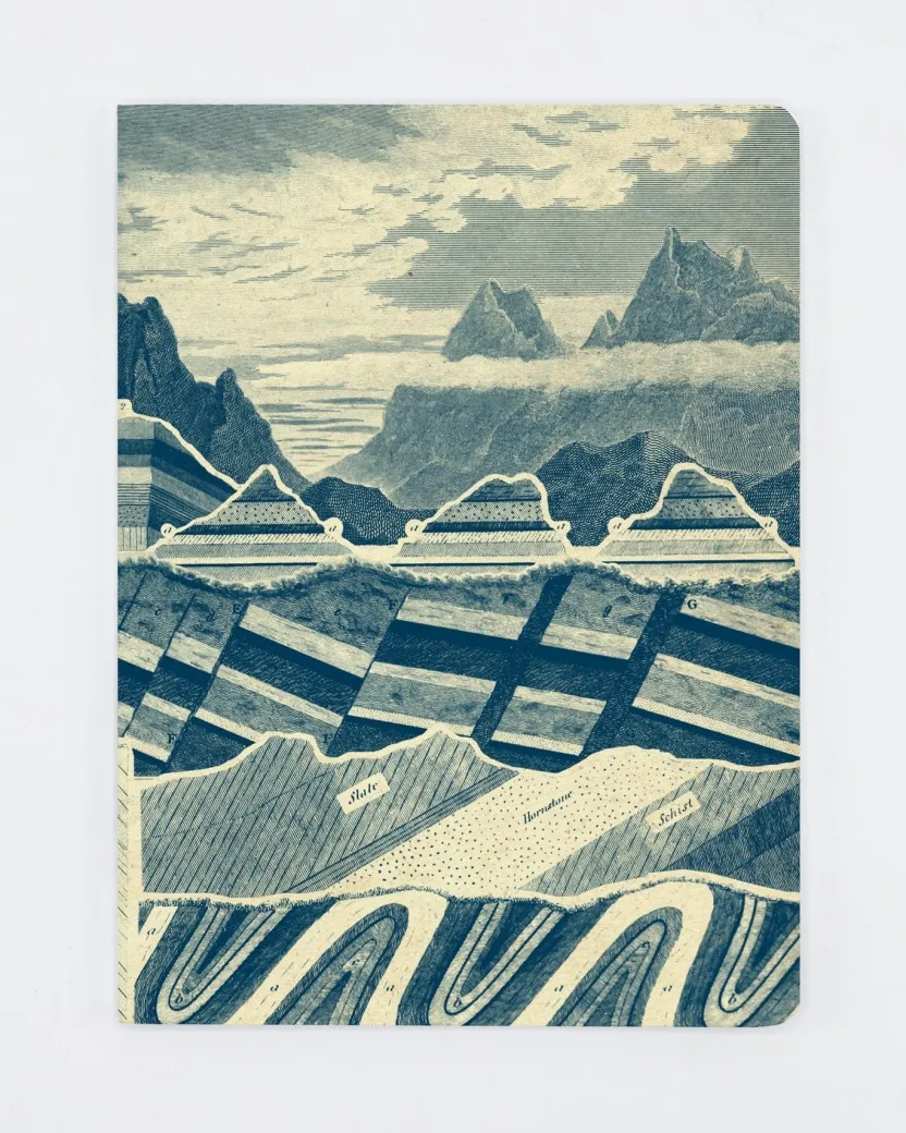 Cognitive Surplus Geology Softcover Notebook | Geologist* The Experiment | Geology + Earth Science