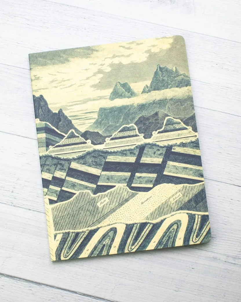 Cognitive Surplus Geology Softcover Notebook | Geologist* The Experiment | Geology + Earth Science