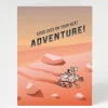 Cognitive Surplus Good Luck on Your Next Adventure - Mars Rover Greeting Card | * Greeting Cards | Astronomy
