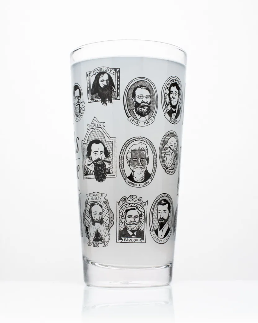 Cognitive Surplus Great Beards of Science Beer Glass | * Beer Glasses | Physics