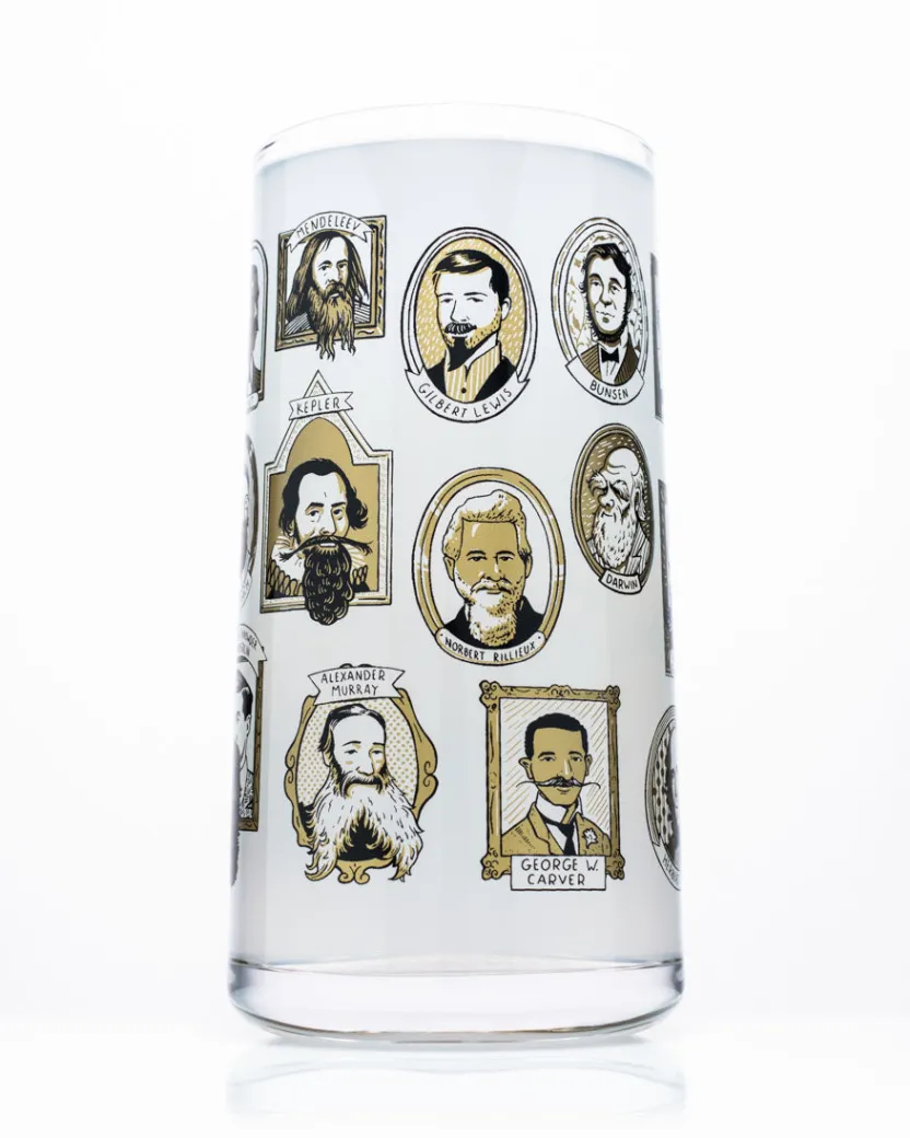 Cognitive Surplus Great Beards of Science Drinking Glass | * Drinking Glasses | Physics