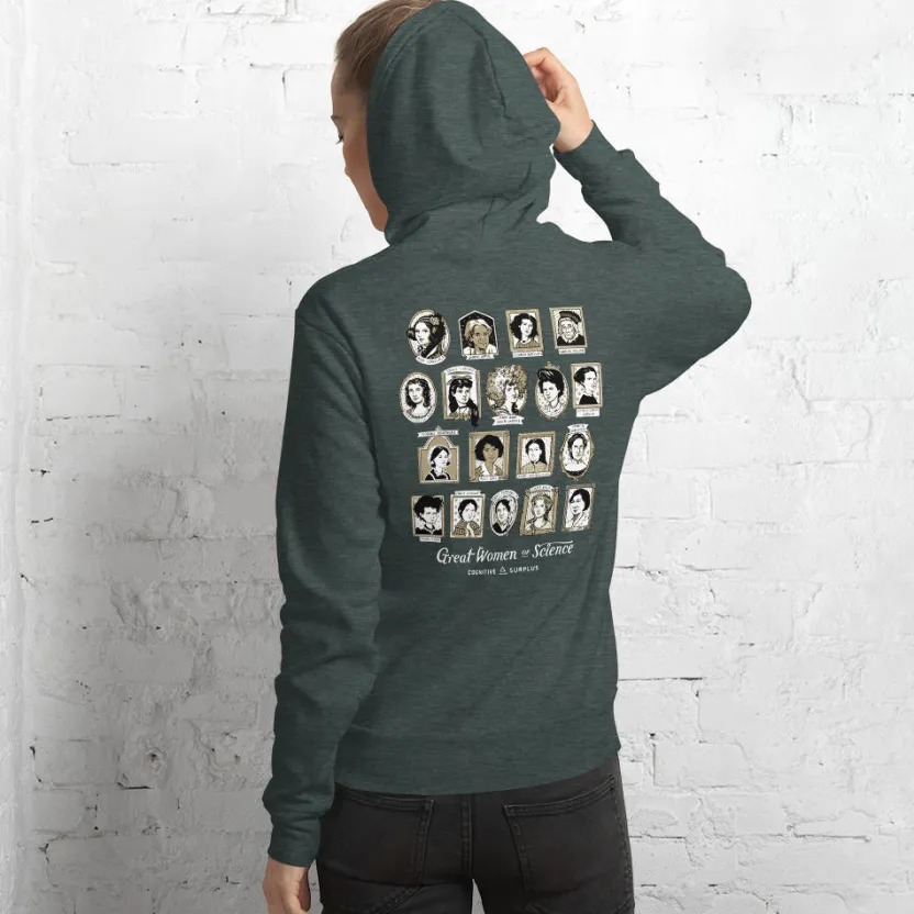 Cognitive Surplus Great Women of Science Hoodie* Hoodies